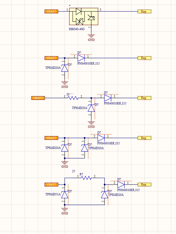 Suppression circuits