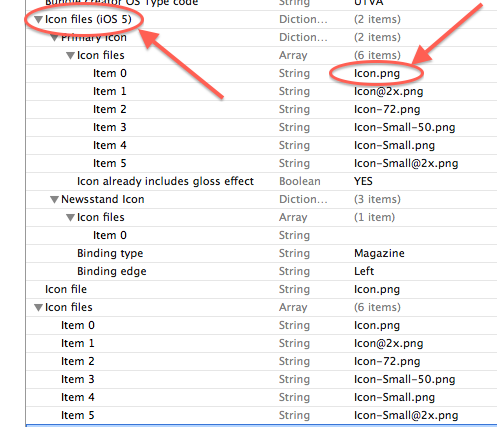 iOS 5.0 Icon Files