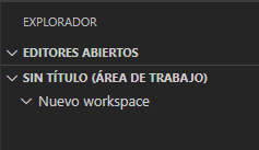 área de trabajo