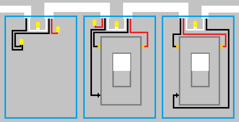 4-way Switch Circuit with one 3-way removed