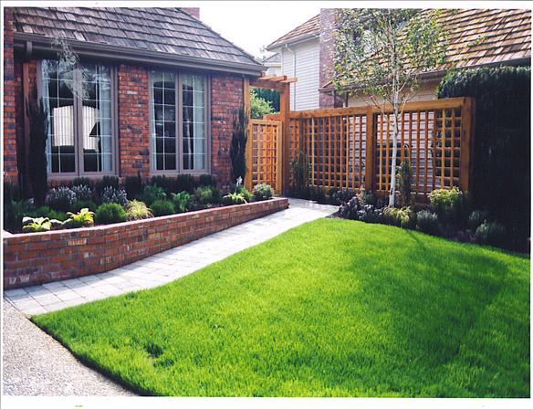 One of my lawns 3" and this is the original lawn not newly installed as well as having just gone through landscape construction of that brick bed, the paver walkway and the screening panels/gate