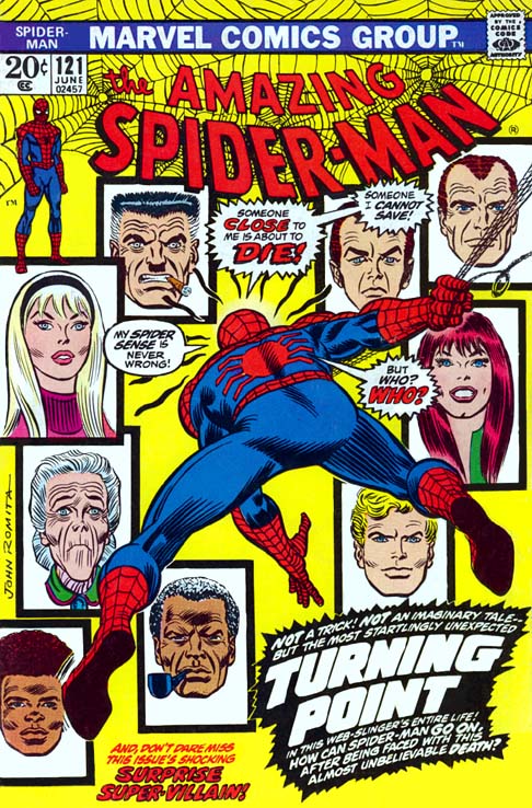 Cover from the Amazing Spider-Man 121