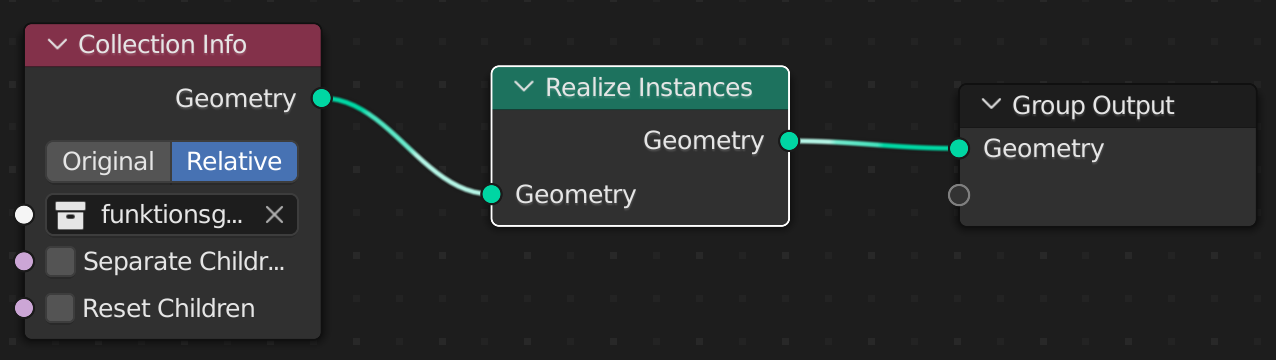 Geometry node example