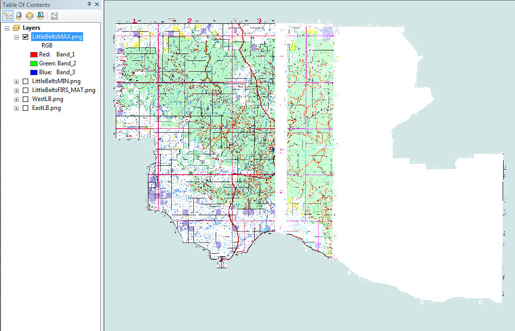 Mosaic to New Raster, Max image logic