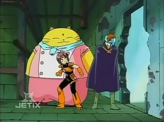 Image of Kutal, Mushra and Sago, from "Shinzo" S01E06.