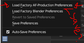 Save Preferences Dialog