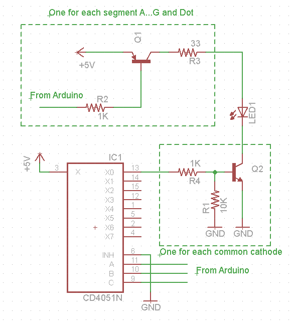 7 segment driver