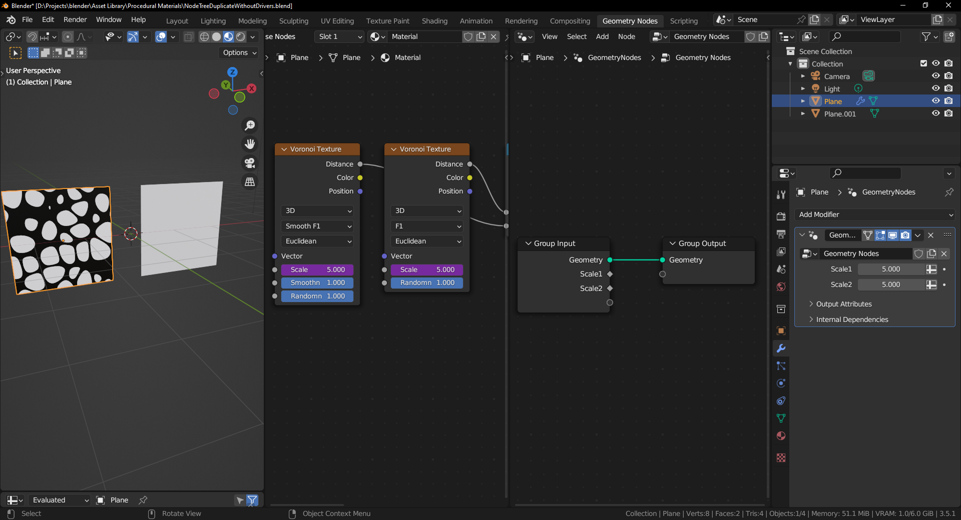 Geometry Nodes Drivers applied to Shader nodes