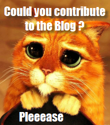 Could you contribute to the Blog, Pleeease