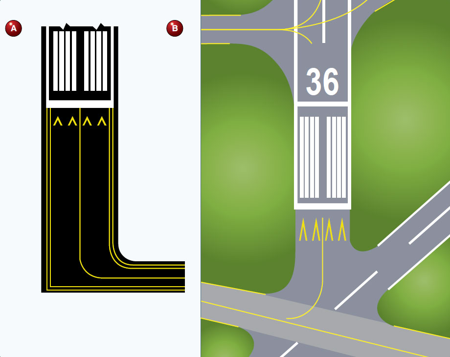 relocated threshold