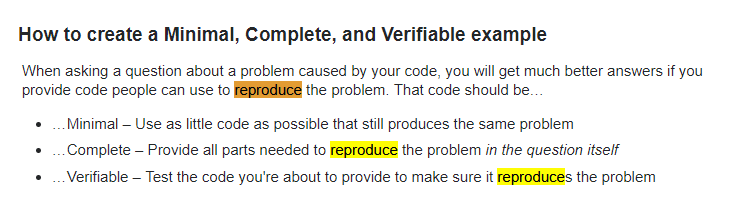 記事の冒頭に "reproduce" という単語が3回現れています