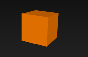 model of a cube