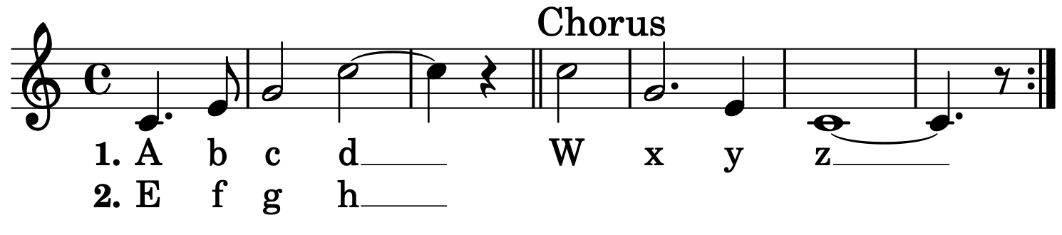 score with manual melismata