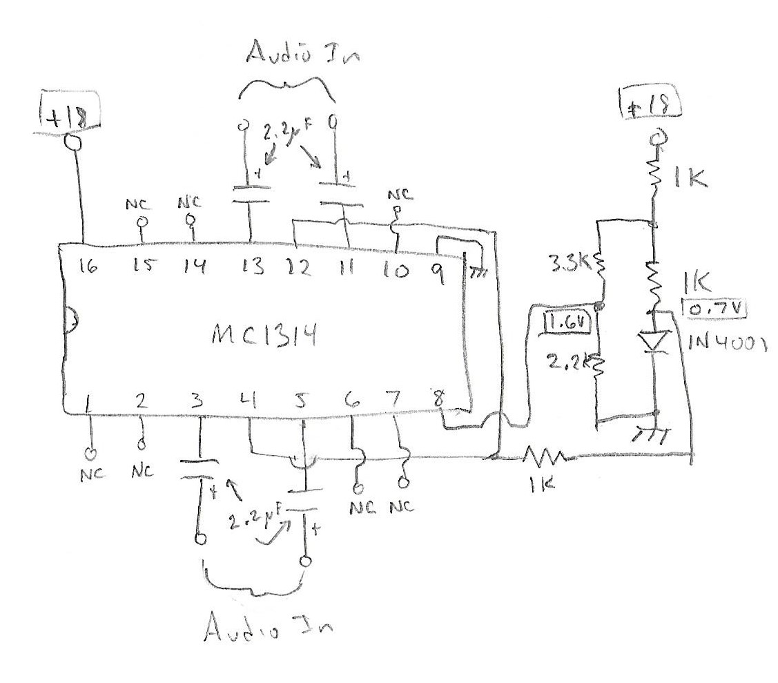 MC1314 Test Circuit