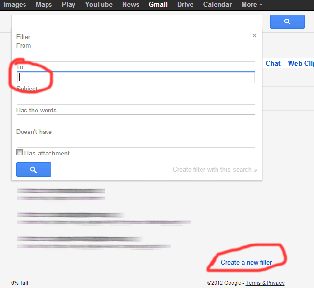 Gmail Filters