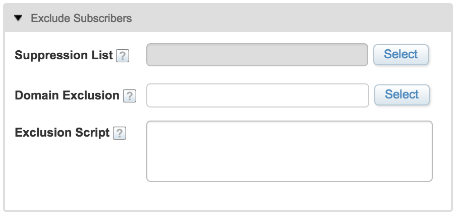 exclusion script field