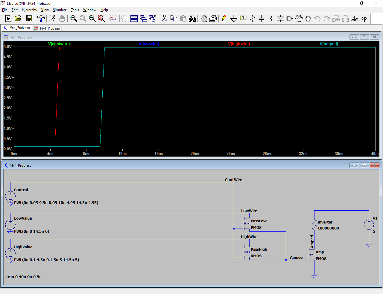 Multiplex output