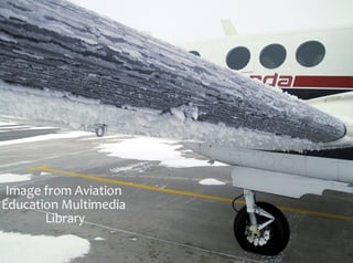 Rime ice accumulating over pneumatic boots