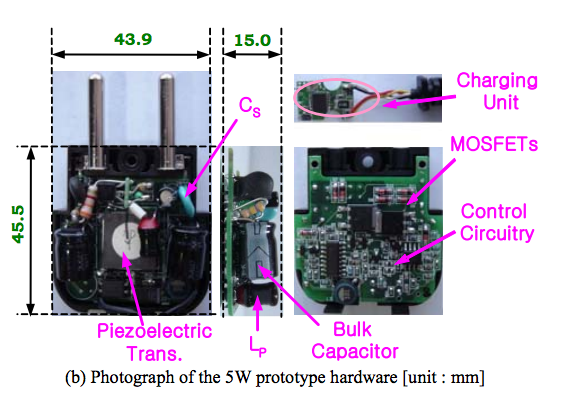 Piezo Transformer power adapter