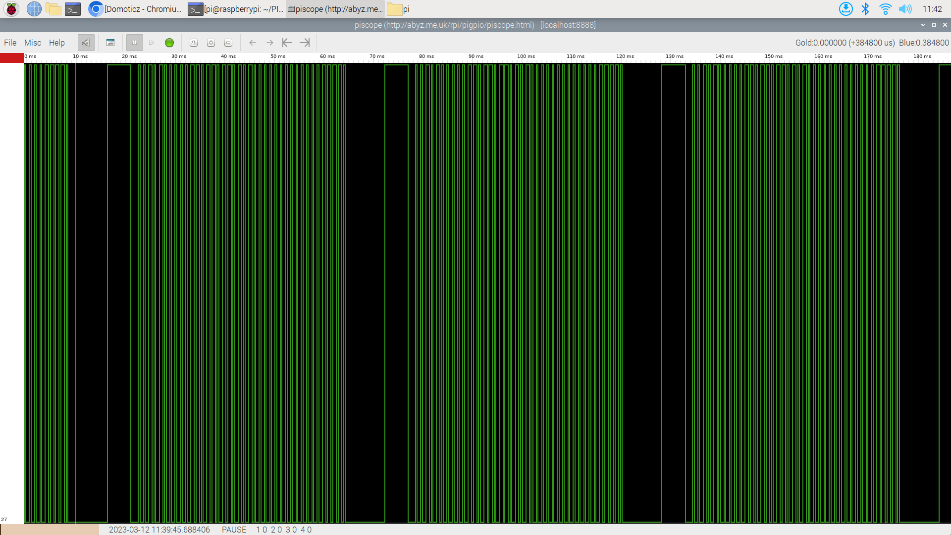 Tried making one part of signal bigger