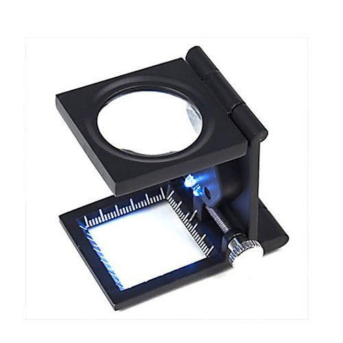 Electronics pocket magnifying glass