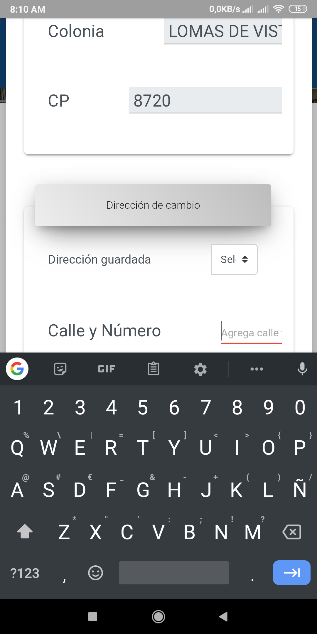 así es como se vería mejor para el usuario ya que el teclado no tapa el input