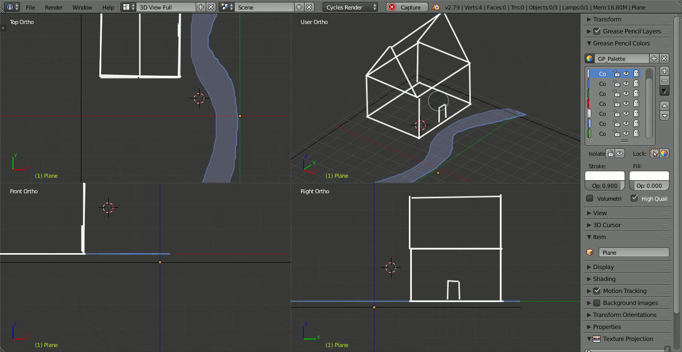 grease pencil quad view part 2