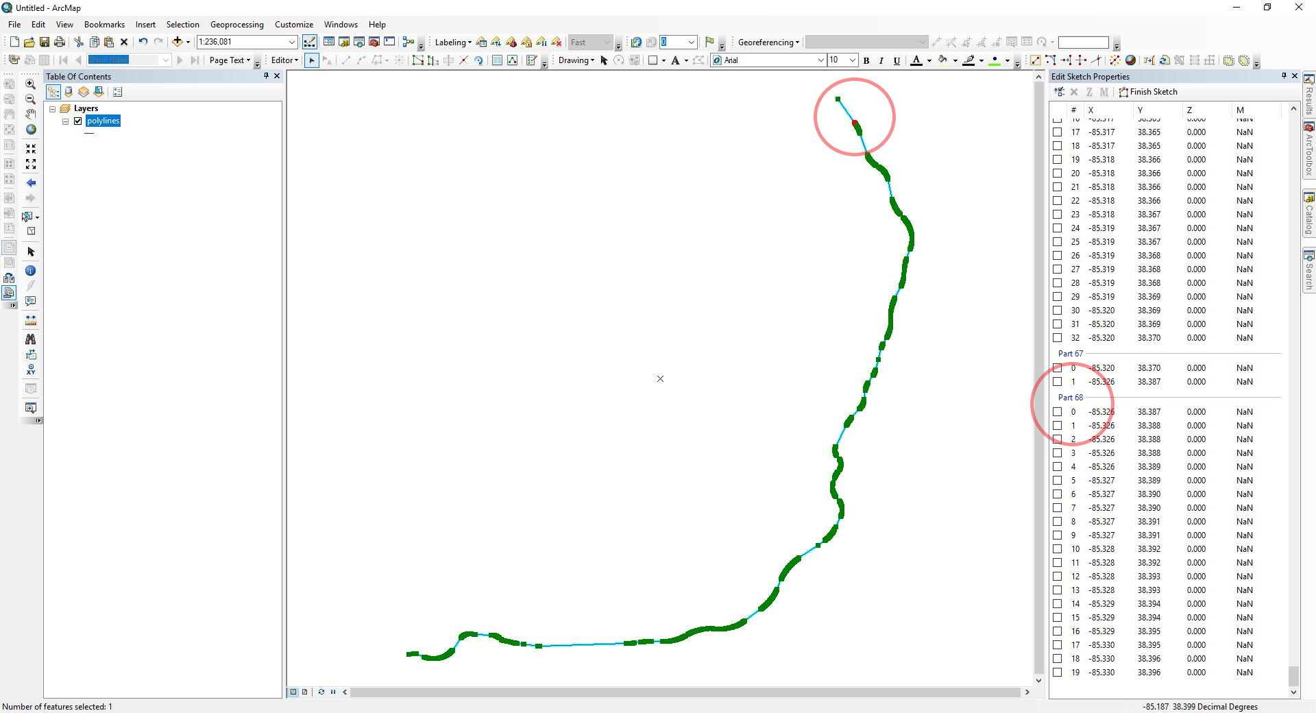 Polyline Parts