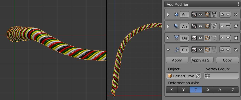 curve modifier