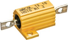 Power resistor incorporating heatsink