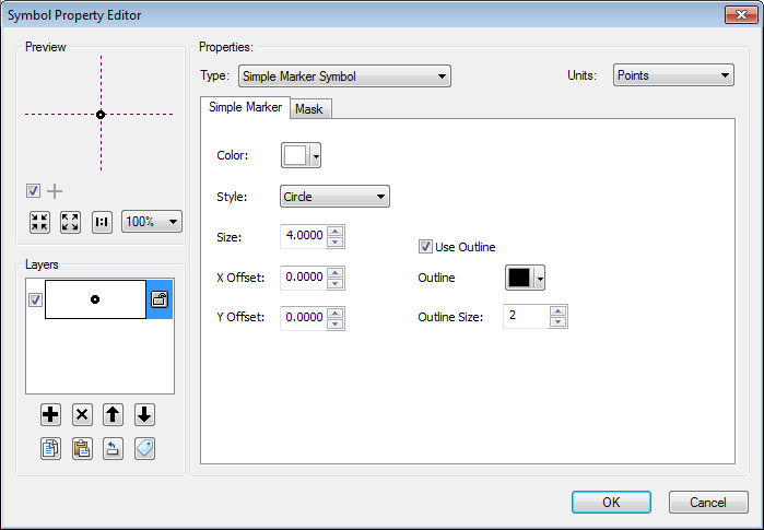 symbology dialog box, step 2