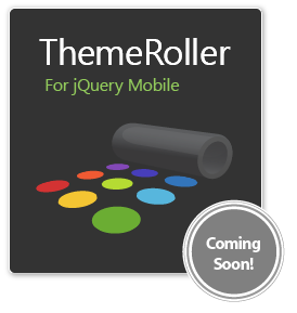 jQuery Mobile 主题滚轮即将推出