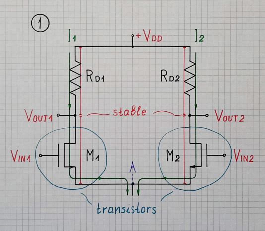 Transistor - resistor