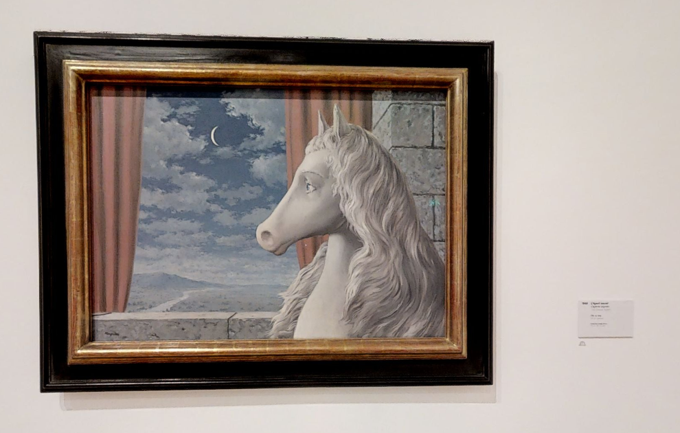 Magritte painting