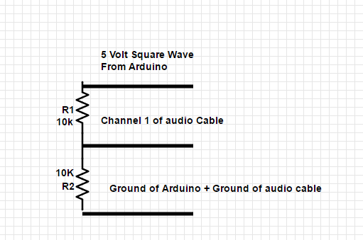 I read somewhere that the soundcard can handle about 3 volts , so I figured 2.5 V wouldn't hurt