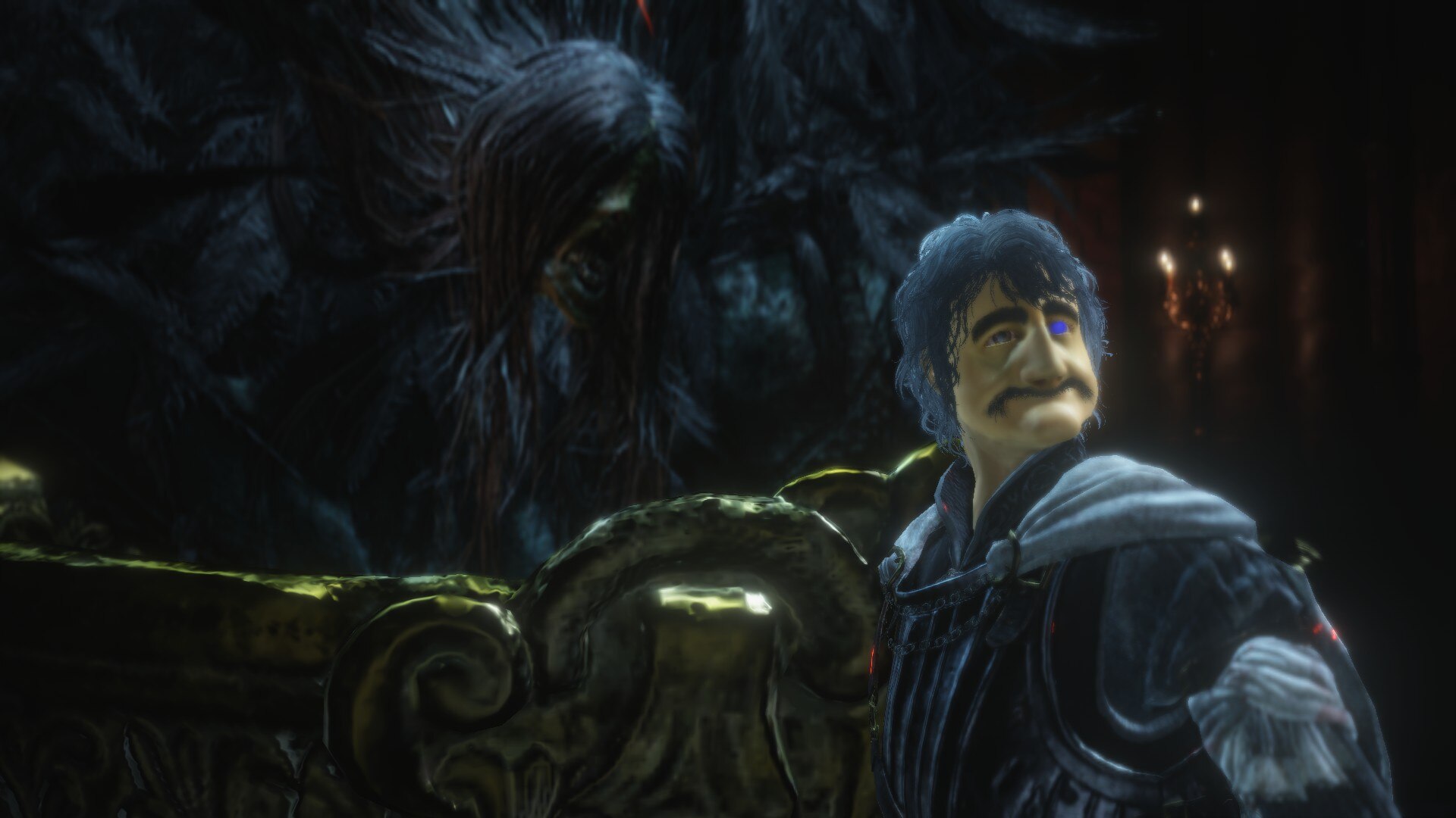 This scene doesn't look that serious when you are some funny mustache guy. - winning screenshot contest 46