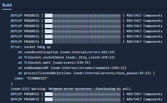 sfdx deployment issue sandbox