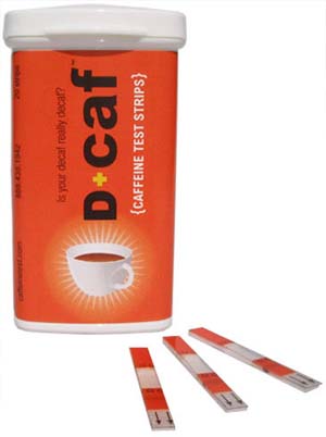 Caffeine Test Strips