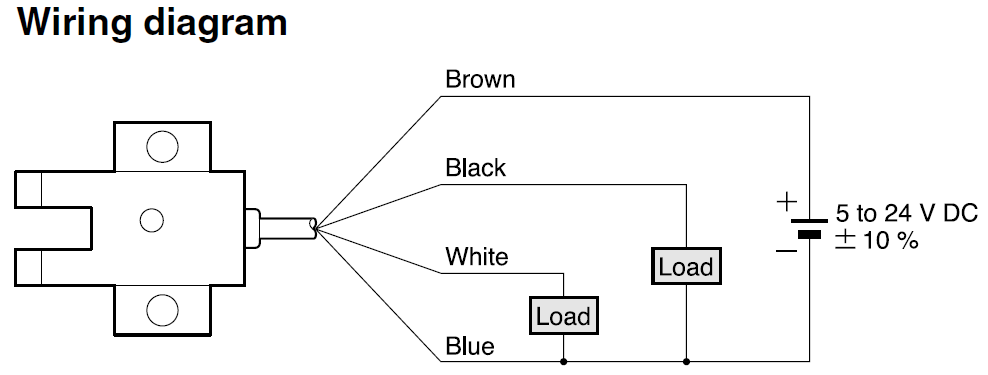 Photoelectric Sensor Wiring Diagram