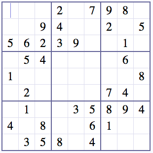 Sudoku Puzzle