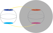 Non-separating 2-sphere