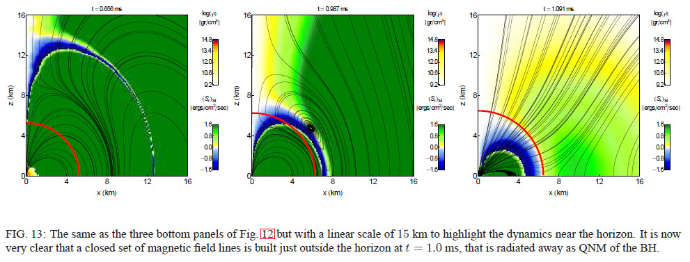 Closeup Magnetic Star Collapse