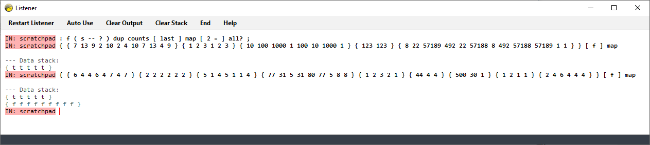 Lists-of-Noah Factor Listener