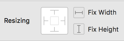 Resizing Setting