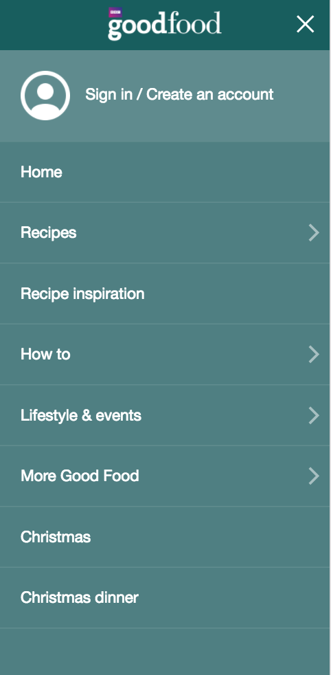 BBC Good Food example