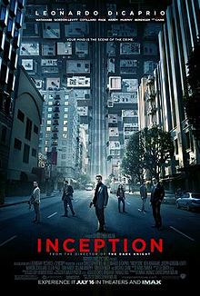 Theatrical release poster of "Inception"