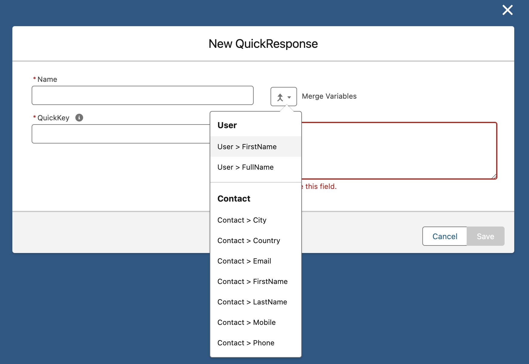 lightning-modal with z-index css on lightning-button-menu