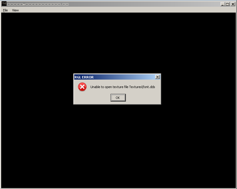 Mount & Blade error message