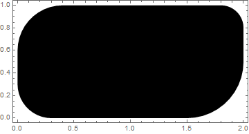 rounded rectangle with different corners