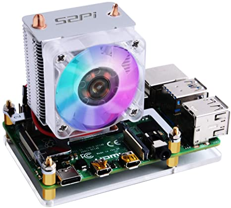 ICE Tower CPU Cooling Fan by 52Pi.